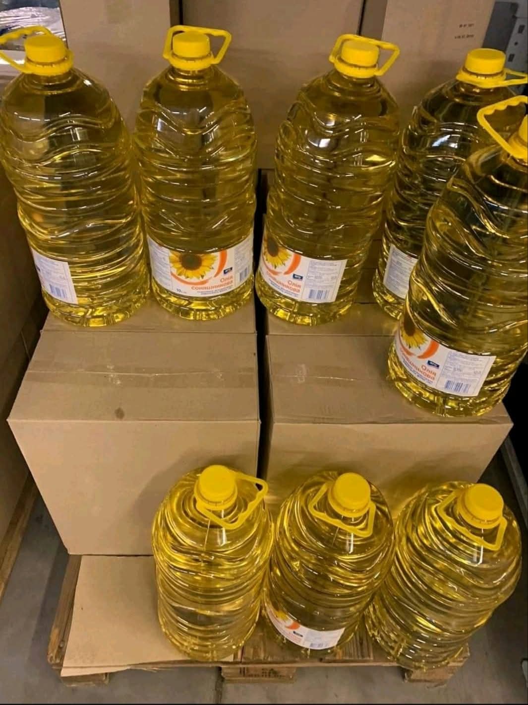 100% Pure Refined Sunflower Oil
